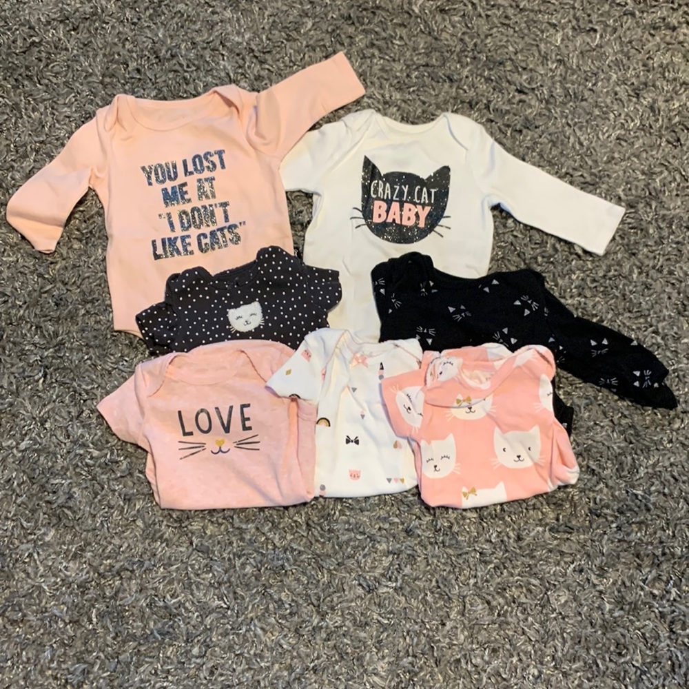 3m cat onesies bundle